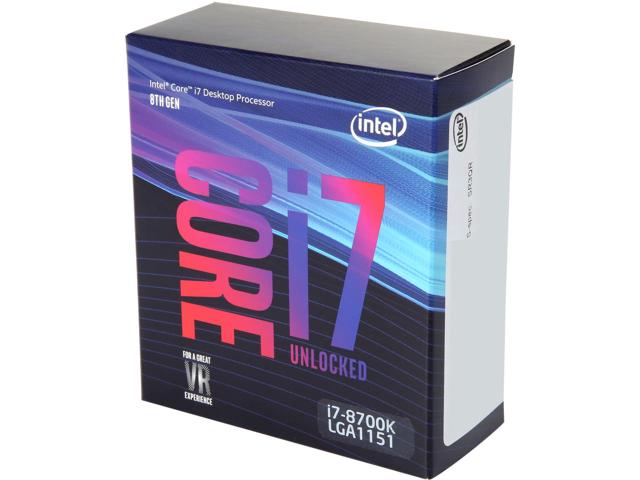 Intel&#174; Core™ i7 _ 8700K Processor (12M Cache, up to 4.70 GHz) Socket 1151v2 Coffee Lake _618S